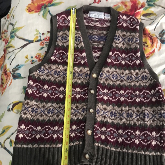American Eagle Button Knit Large Sweater Vest - Picture 10 of 10